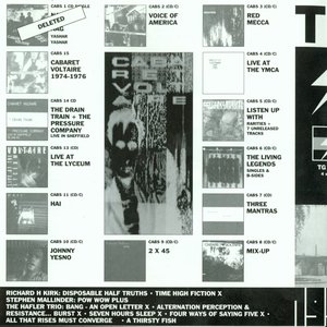 Avatar de Throbbing Gristle - 4CD - Live - Volume 1 (1976-1978)