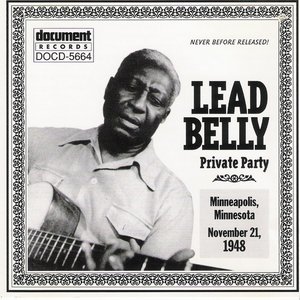 Lead Belly Private Party Minneapolis Minnesota '48