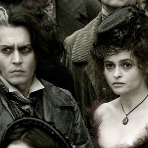 Bild för 'Edward Sanders, Helena Bonham Carter and Johnny Depp'