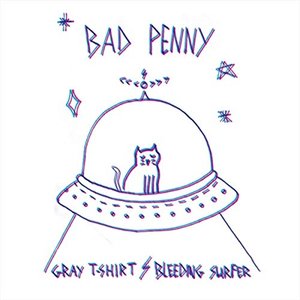Gray T-Shirt / Bleeding Surfer