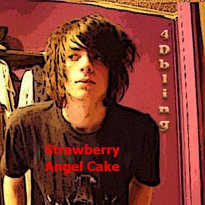 Strawberry Angel Cake - Single