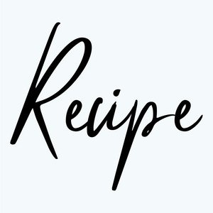 Recipe - Single