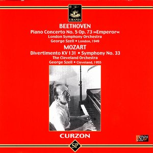 Clifford Curzon Plays Beethoven: Concerto No. 5, Mozart: Symphony No. 33, Divertimento No. 2 in D Major for Winds & Striings