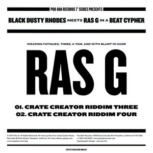 Black Dusty Rhodes Meets Ras G in a Beat Cypher