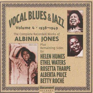 Vocal Blues & Jazz Volume 4 (1938 - 1949)