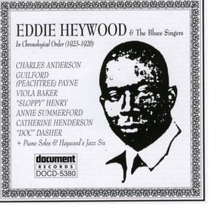 Eddie Heywood & The Blues Singers (1923-1926)