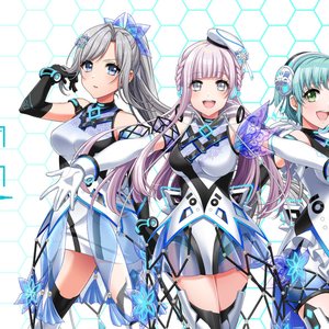 Photon Maiden(出雲咲姫(CV.紡木吏佐)、新島衣舞紀(CV.七木奏音)、花巻乙和(CV.岩田陽葵)、福島ノア(CV.佐藤日向)) のアバター