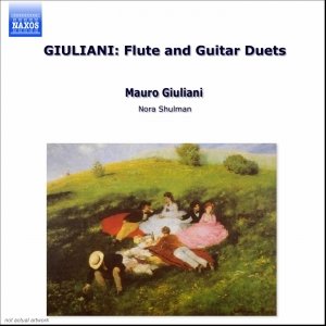 “GIULIANI: Flute and Guitar Duets”的封面