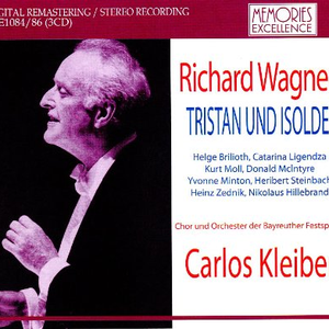Tristan und Isolde (Chor und Orchester der Bayrischen Staatsoper, conductor: Erich Kleiber, singers: Braun, Treptow, Frantz, Klose) cover