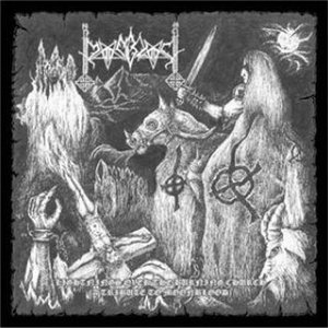 “Lightnings over the burning Church (A Tribute to Moonblood)”的封面