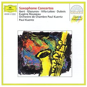 Saxophone Concertos cover