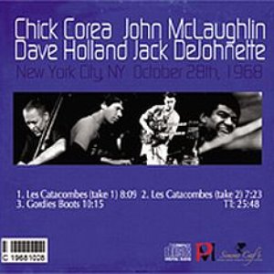 “Corea McLaughlin Holland DeJohnette”的封面