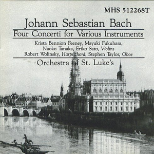 Johann Sebastian Bach - Four Concerti for Various Instruments - Zortam Music