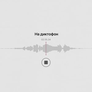 На диктофон