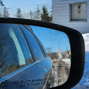 Objects in the Mirror are Closer Than They Appear