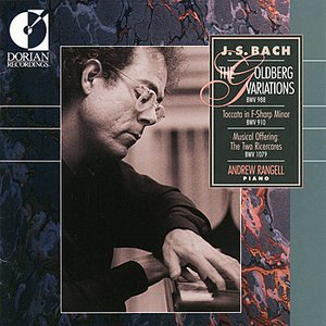 “J.S. Bach the Goldberg Variations”的封面