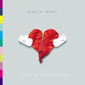 “808's & Heartbreak”的封面