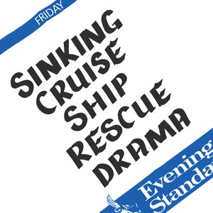 Zdjęcia dla 'Sinking Cruise Ship Rescue Drama'