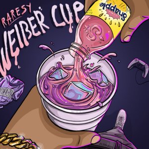 Weißer Cup