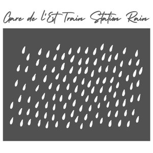 Gare de l'Est Train Station Rain