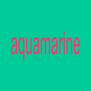 aquamarine