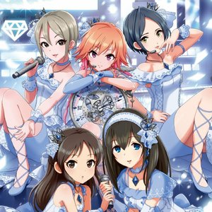 鷺沢文香 (Ｍ･Ａ･Ｏ)、速水奏 (飯田友子)、橘ありす (佐藤亜美菜)、塩見周子 (ルゥ ティン)、二宮飛鳥 (青木志貴) 的头像
