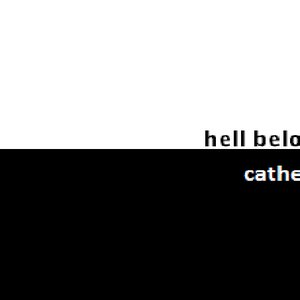 Image pour 'Hell below the cathedral'