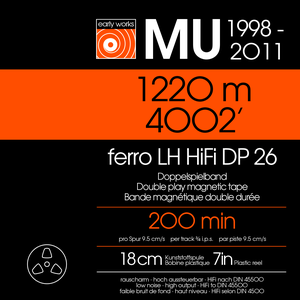 The MU Tapes: Early Works, 1998-2012
