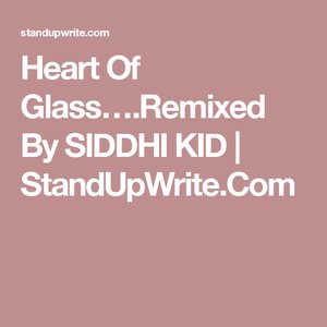 Heart of Glass (Remix)
