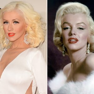 Bild für 'Marilyn Monroe & Christina Aguilera'