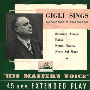 Beniamino Gigli Sings Italia