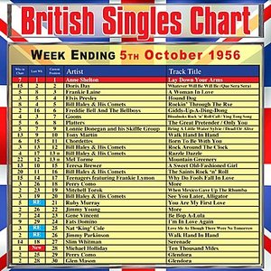 British Singles Chart - Week Ending 5 October 1956