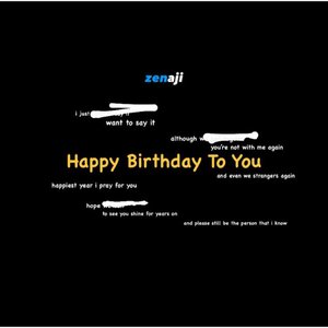 Happy Birthday to You