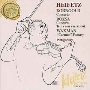 Korngold; Rozsa: Violin Concertos; Waxman: Carmen Fantasy