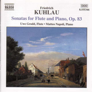 Sonatas for Flute and Piano, Op. 83 (flute: Uwe Grodd, piano: Matteo Napoli) cover