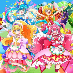 キュアプレシャス (菱川花菜), キュアスパイシー (清水理沙), キュアヤムヤム (井口裕香), キュアフィナーレ (茅野愛衣) 的头像