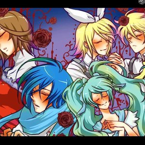 Kaito, Meiko, Kagamine Rin, Kagamine Len and Hatsune Miku 的头像