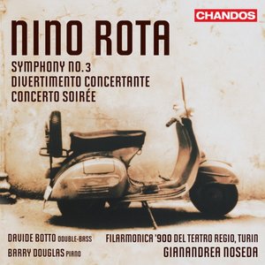 Image pour 'Rota: Symphony No. 3 - Divertimento concertante - Concerto soirée'