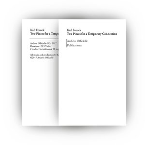 Two Pieces for a Temporary Connection