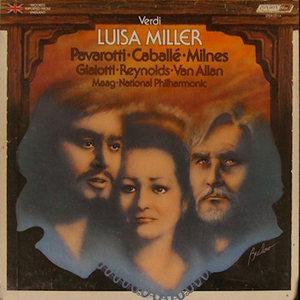 Luisa Miller (National Philharmonic Orchestra feat. conductor: Peter Maag) cover