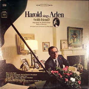 Harold Sings Arlen (With friend)