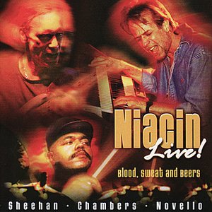 “Niacin Live! Blood Sweat and Beers”的封面