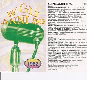 Canzoniere '52 - Canzoni Originali del 1952