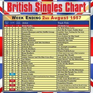 British Singles Chart - Week Ending 2 August 1957
