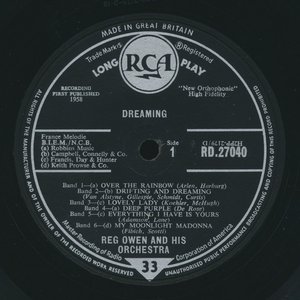 Reg Owen & His Orchestra 的头像