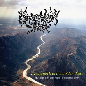 “...of angels and the golden dawn”的封面