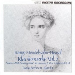 Bild für 'Mendelssohn-Hensel, F.: Keyboard Music, Vol. 2 - Piano Sonata in C Minor / Sonatensatz in E Major / 4 Lieder, Op. 6 (Excerpts)'