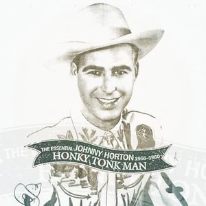 “Honky Tonk Man:  The Essential Johnny Horton 1956-1960”的封面
