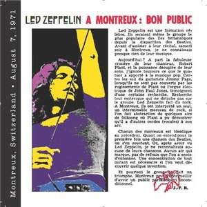 Led Zeppelin à Montreux: Bon Public