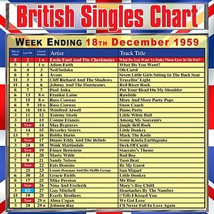 British Singles Chart - Week Ending 18 December 1959